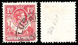 Northern Rhodesia 1938 1½d With Tick Bird Flaw - Rodesia Del Norte (...-1963)