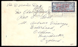 Newfoundland 1932 Dornier Do-X Flight Cover - Aéreo