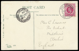 Natal 1906 Superb Balgowan Postmark, Zwartkop Falls Card - Natal (1857-1909)