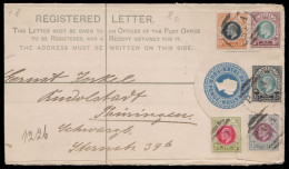 Natal 1904 QV 4d Registered Envelope Uprated, POA 51 - Natal (1857-1909)