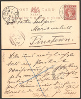 Natal 1902 Stanger POA 51 On QV ½d Postcard - Natal (1857-1909)