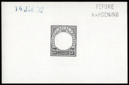 Natal 1902 KEVII 2Â½d Postage Revenue Die Proof BH 14 Jan - Natal (1857-1909)