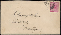 Natal 1901 Ellensdale POA 51 Letter - Natal (1857-1909)
