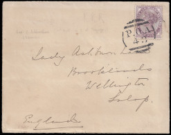 NATAL 1900 POA 43 ON COVER TO ENGLAND - Natal (1857-1909)