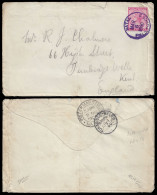 Natal 1900 Field Force 2 Cds, Colourful 1d Letter, Rare - Natal (1857-1909)