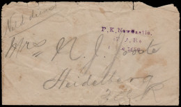 Natal 1899 "Veld Dienst" Letter P K Newcastle - Natal (1857-1909)