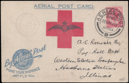 South Africa 1918 Wanderer's Second Demonstration Flight, To USA - Poste Aérienne