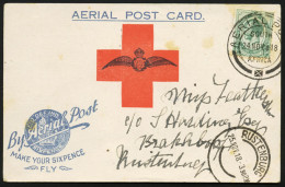 South Africa 1918 Germiston Flight Card - Poste Aérienne