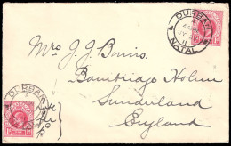 South Africa 1911 Interprovincial Natal Late Fee - Unclassified