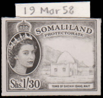 Somaliland 1958 QEII Bradbury Record Book Photo-Essay, Unique - Somaliland (Herrschaft ...-1959)