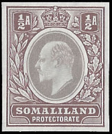 Somaliland 1903 KEVII ½a Colour Trial - Somaliland (Herrschaft ...-1959)