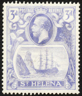 Saint Helena 1922 3d Torn Flag VF/M  - Saint Helena Island