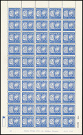 Rhodesia Postage Due 1970 2c Print On Gum Side Full Sheet! - Other & Unclassified