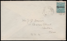 Rhodesia 1915 2½d Arms From Mount Selinda To USA - Otros & Sin Clasificación