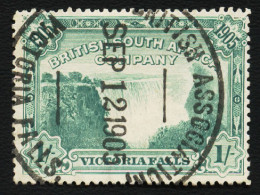 Rhodesia 1905 1/- Special Victoria Falls Postmark - Altri & Non Classificati