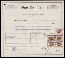 South Africa Revenues 1983 Bophutatswana Share Certificate - Non Classés