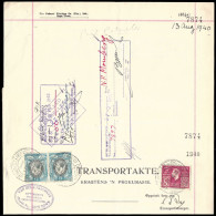 South Africa Revenues 1940 KGV 15/- & KGVI 5/- On Transfer Deed - Ohne Zuordnung