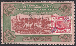 South Africa Revenues 1910 Interprovincial Stock Bond, Superb - Zonder Classificatie