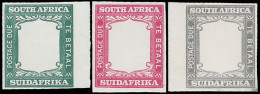 South Africa Postage Due 1927 Imperf Plate Proofs - Unclassified