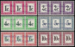 South Africa Postage Due 1961 Provisional Overprints, Rarities! - Ohne Zuordnung