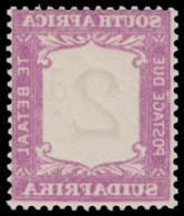 South Africa Postage Due 1927 2d Offset Of Frame - Unclassified