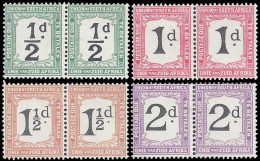 South Africa Postage Due 1922 ½d - 2d Postade Varieties - Unclassified