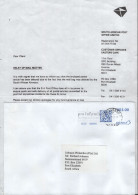 South Africa 2004 South African Airways Delayed Mail - Unclassified