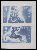 South Africa 1953 Konya Essays Composite Pair Monocolour - Ohne Zuordnung