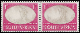 South Africa 1945 1d Victory Partially Printed Vignettes - Zonder Classificatie