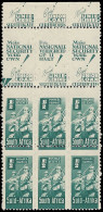 South Africa 1942 Bantam Â½d Dramatic Horizontal Misperf - Non Classés