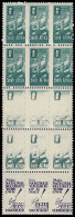 South Africa 1942 Bantam Â½d Interrupted Printing Block, Rare - Zonder Classificatie