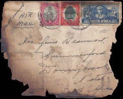 South Africa 1941 SAAF Malakal Crash Cover, 6 Survive - Poste Aérienne