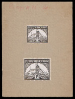 South Africa 1941 1½d Gold Mine Photographic Proofs - Unclassified