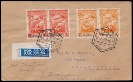 South Africa 1939 DETA Flood Mail Lourenco Marques To Joburg - Ohne Zuordnung