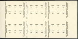 South Africa 1936 JIPEX Plate Proofs, Largest Multiple - Non Classés