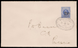 South Africa 1934 Royal Tour Letter, Natal Franking - Unclassified