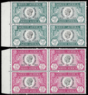 South Africa 1935 Silver Jubilee Variety Blocks - Non Classés