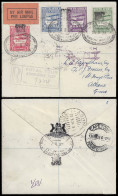 South Africa 1934 Royal Tour Cover To Greece, Full Set Airs - Zonder Classificatie