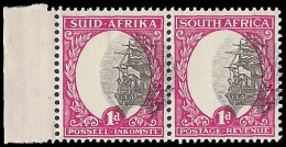 South Africa 1933 1d Spectacular Misplaced Vignettes, Rarity! - Non Classés