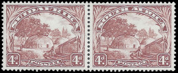 South Africa 1932 4d Spear Flaw, Upright Wmk - Sin Clasificación