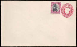 South Africa 1930 1d Ship Shifted Centre On KGV Stationery - Sin Clasificación