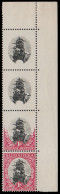 South Africa 1930 1d Frame Omitted Strip, Spectacular - Unclassified