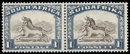 South Africa 1930 1/- Collar On Gnu's Neck, Dot Above "S" - Unclassified