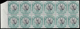 South Africa 1930 ½d Springbuck Block Of Twelve, Variety - Unclassified