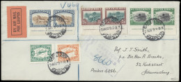 South Africa 1929 London High Value Imprints On Letter, Rarity! - Sin Clasificación