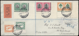 South Africa 1929 Pretoria Low Value Controls On Letter, Rare - Unclassified