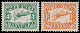 South Africa 1929 Airs 4d & 1/- UM  - Non Classificati