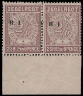 Transvaal Revenues 1900 VRI 2/6 Lilac Overprint Major Shift - Transvaal (1870-1909)