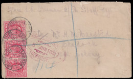 Transvaal 1902 Volkrust APO & Censor Marks - Transvaal (1870-1909)