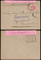 Transvaal 1901 Standerton Transvaal Handstamp As Incoming Censor - Transvaal (1870-1909)